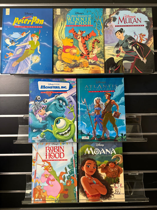 WALT DISNEY 'Classic Storybook' Assorted Standalone Titles Bundle of 7 (Min. fair condition)