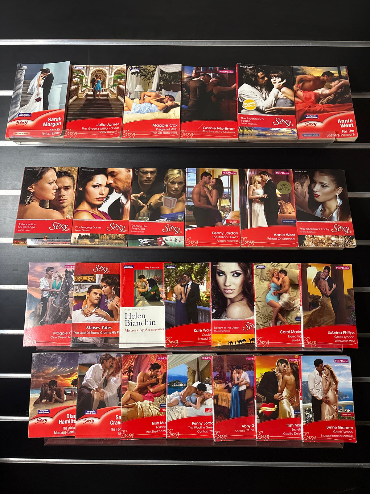MILLS + BOON 1 story- Sexy Series Assorted Standalone Titles Bundle of 26 (Min. good condition)