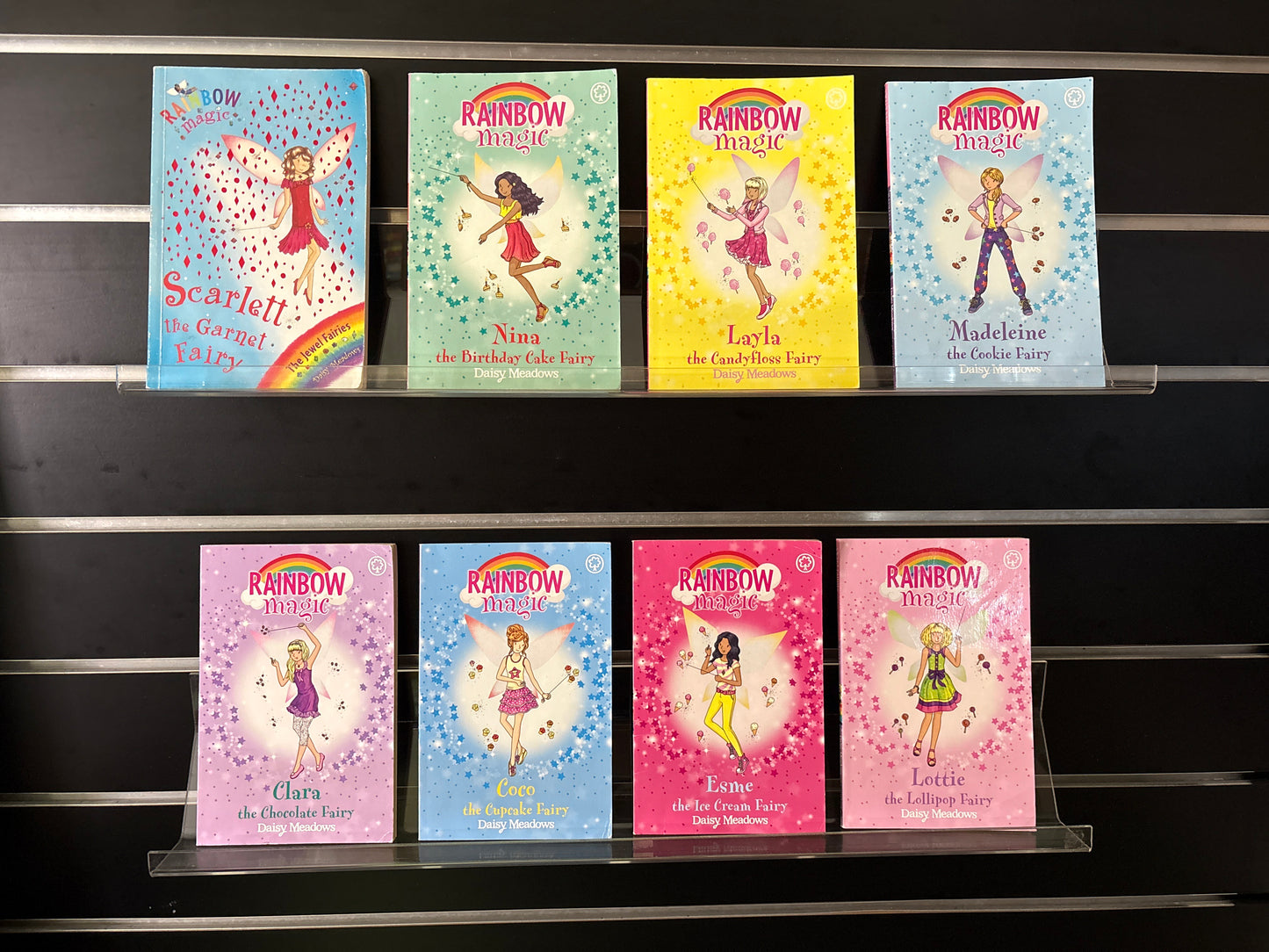 MEADOWS, Daisy 'The Rainbow Magic Fairies' Series - Bundle of 8 Titles (Min. fair condition)