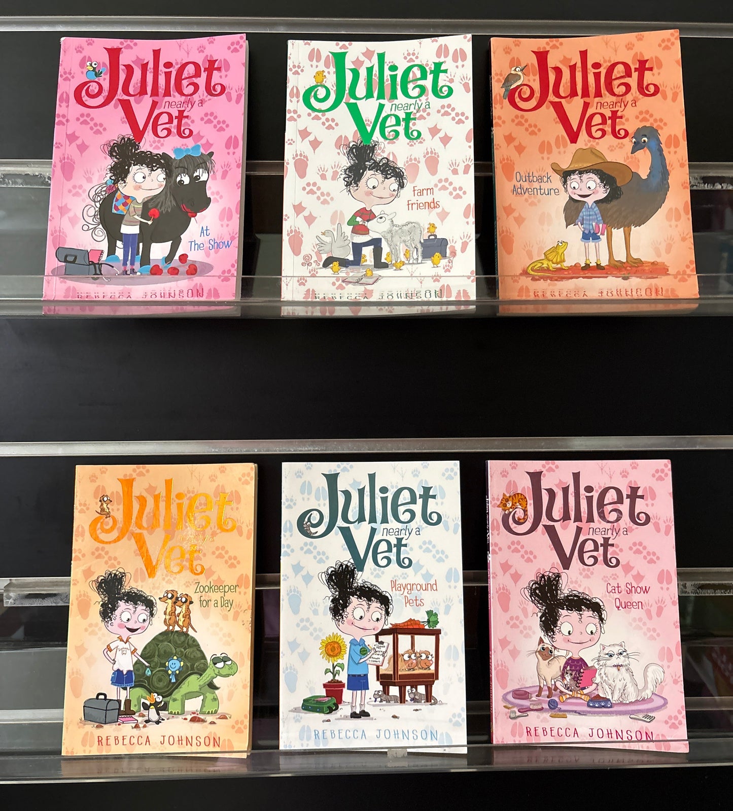 JOHNSON, Rebecca 'Juliet Nearly A Vet' Assorted titles Bundle of 6 (Min. fair condition)