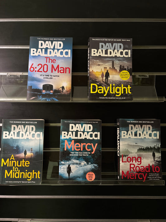 BALDACCI, David - Bundle of 4+1 - FULL Atlee Pine Series and Bonus Title (Min. fair condition)