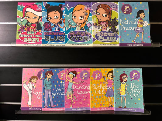 GO GIRLS Series - Bundle of 10 - Assorted Titles (Min. Good Condition)
