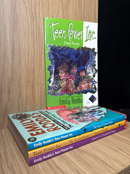 RODDA, Emily 'Teen Power Inc.' Assorted Titles Bundle of 4 (Min. good condition)