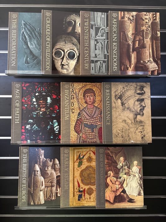 TIMELIFE - GREAT AGES OF MAN - Bundle of 10 Titles (min. fair condition)
