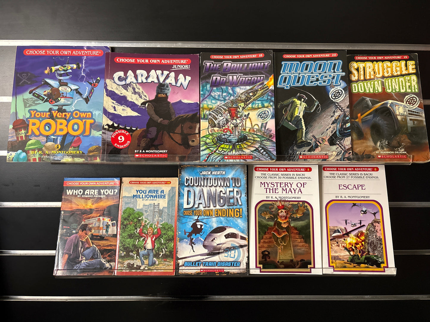 CHOOSE YOUR OWN ADVENTURE Assorted Standalone Titles Various Authors Bundle of 10 (Min. fair condition)