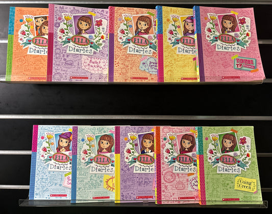 ELLA DIARIES Assorted Standalone Titles Bundle of 10 (Min. fair condition)