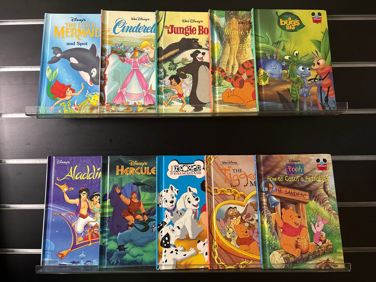 DISNEY 'Wonderful World Of Reading' Assorted Titles Bundle of 10 (Min. good condition)