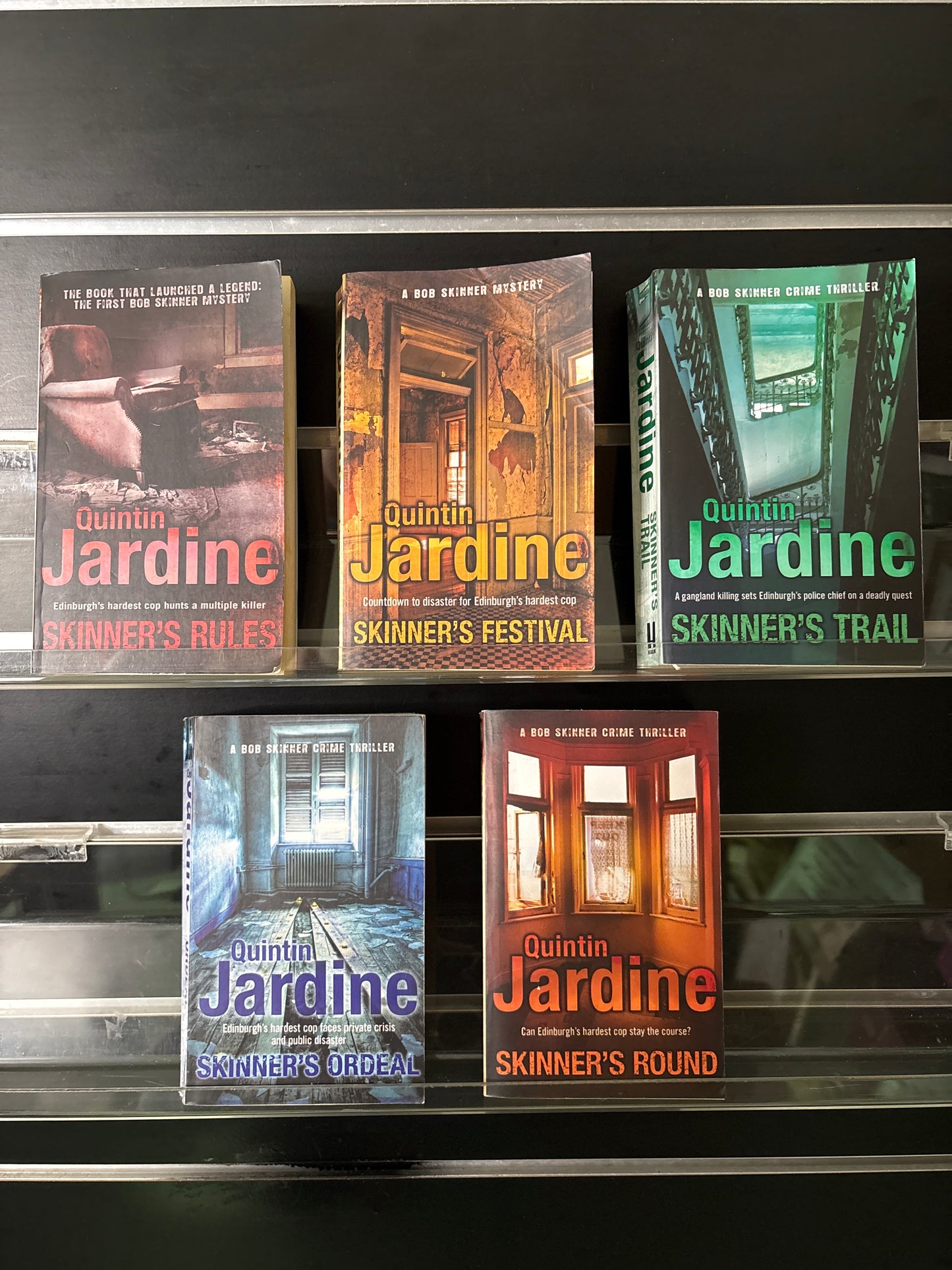 JARDINE, Quintin 'Bob Skinner' Series #1-5 Bundle of 5 (Min. fair condition)
