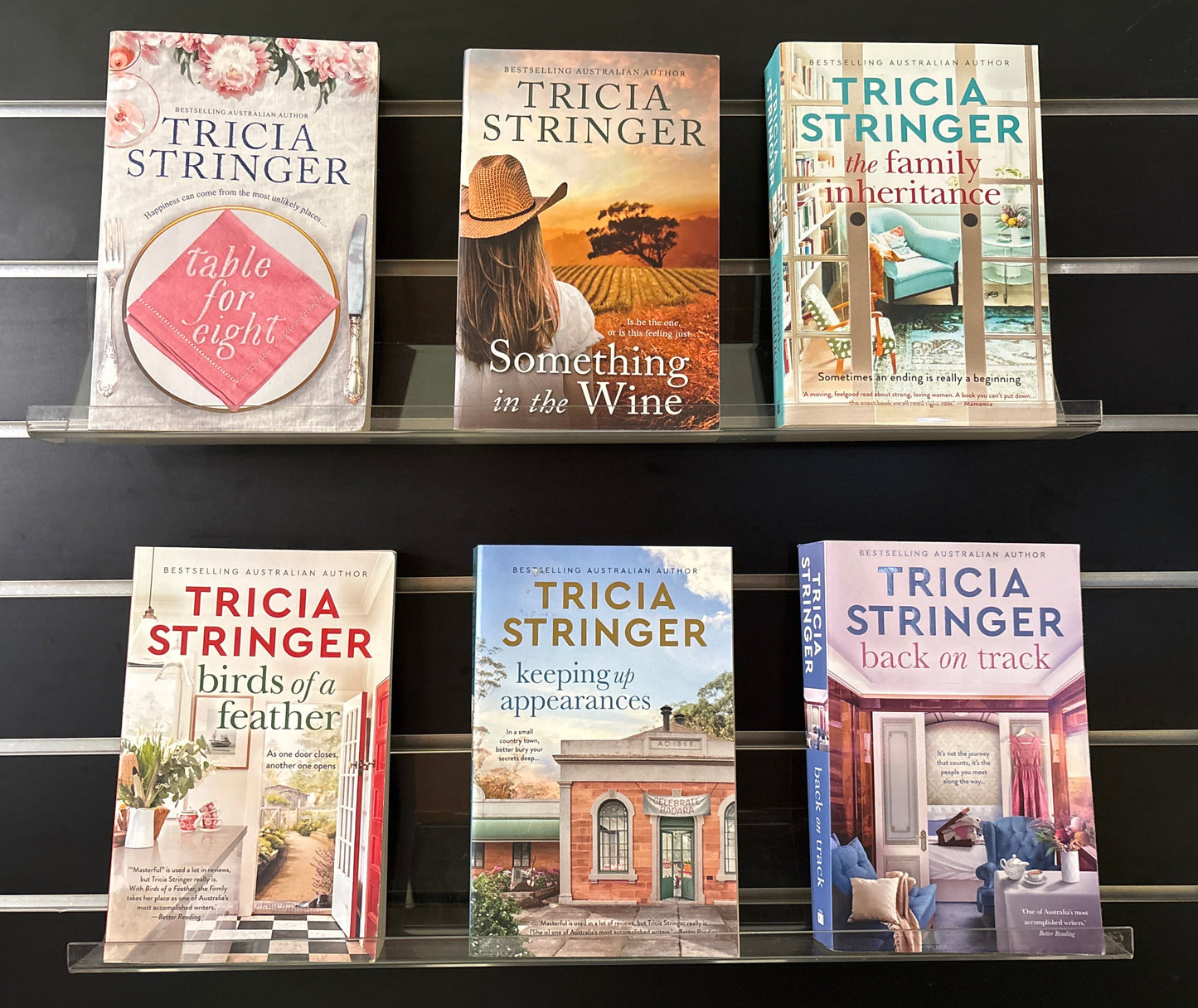 STRINGER, Tricia Assorted Titles Bundle of 6 (Min. good condition)