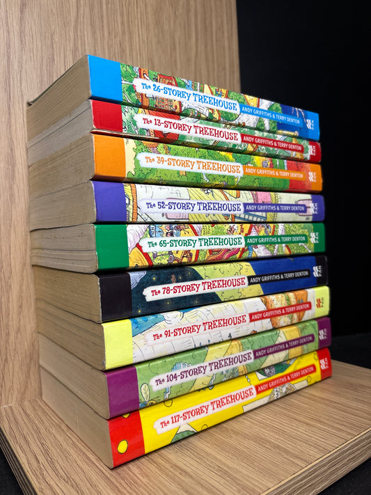 GRIFFITHS, Andy + DENTON, Terry 'Treehouse' Series Books #1-9  Bundle of 9 (Min. fair condition)