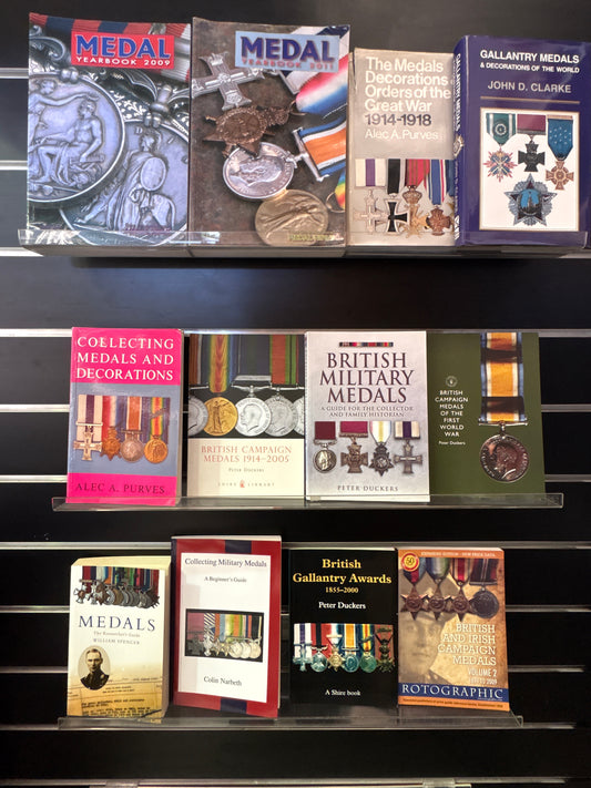 NF Military Medals / Collecting - Curated Bundle of 12 titles (Min. good condition)