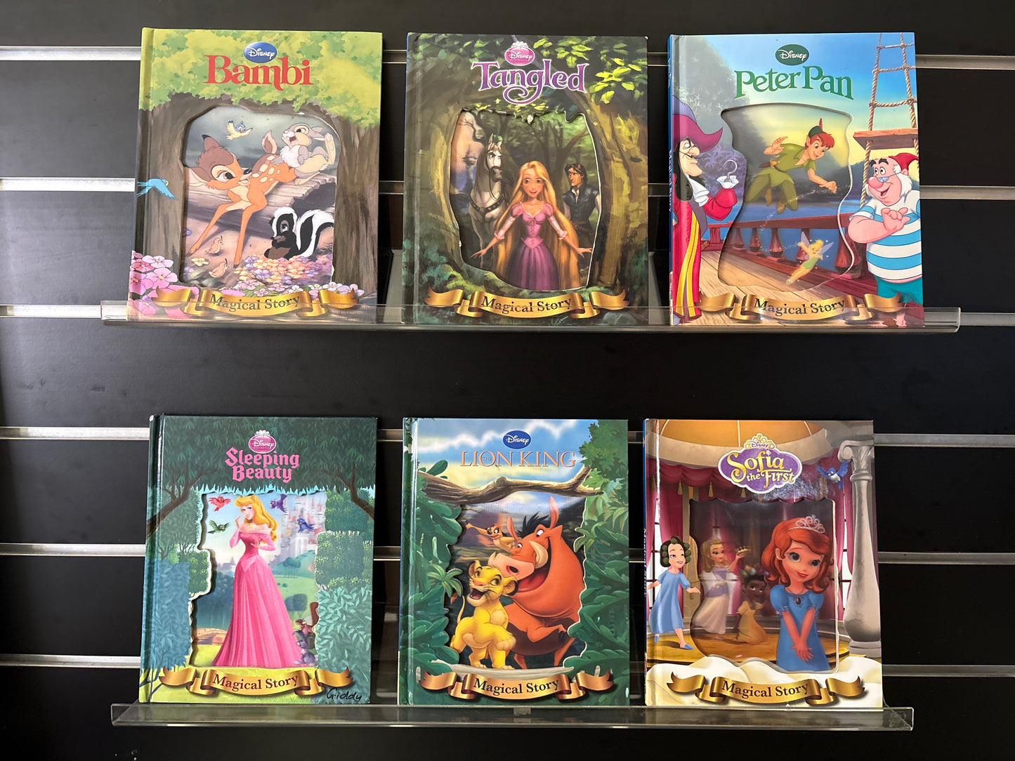 DISNEY Magic - Bundle of 6 - Assorted Magical Story Books (Min. good condition)