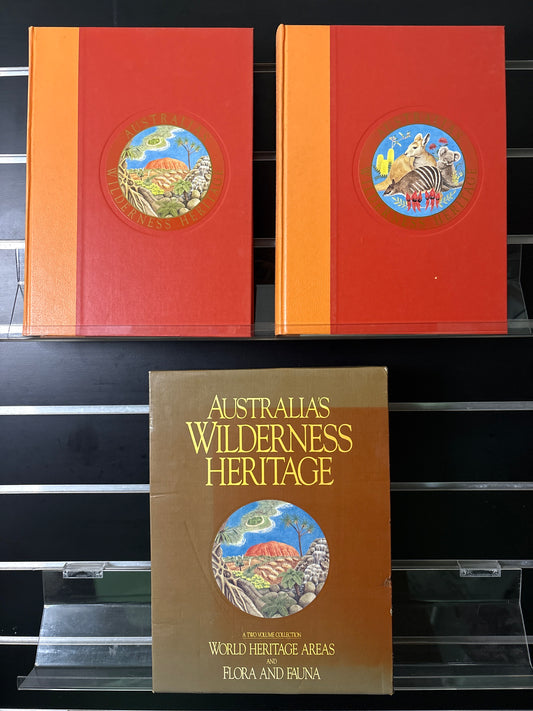 AUSTRALIA'S WILDERNESS HERITAGE Two Volume Collection Bundle of 2 (Min. good condition)