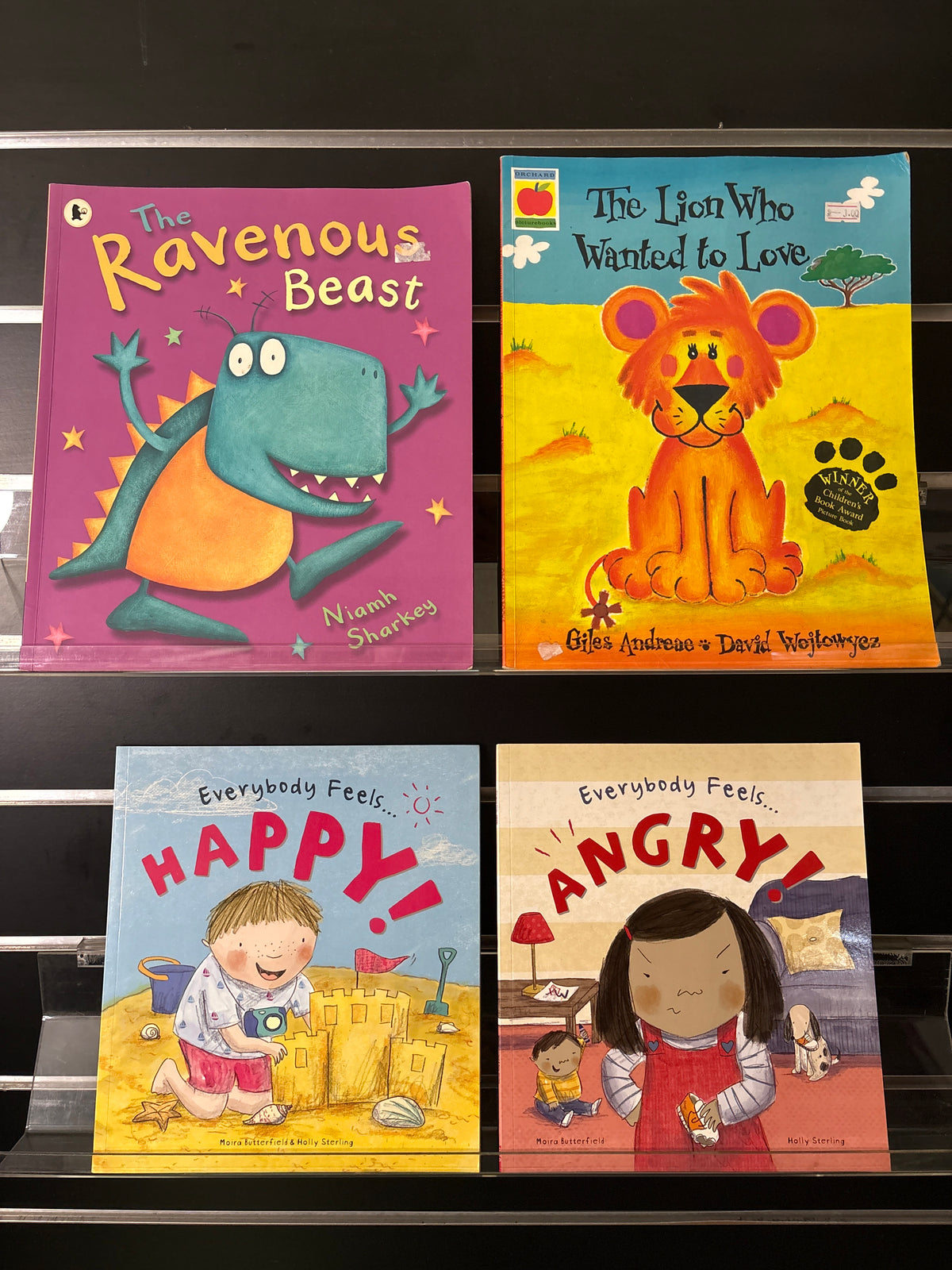 PICTURE BOOKS Assorted Standalone Titles Bundle of 4 (Min. good condition)