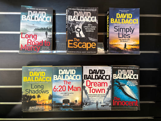 BALDACCI, David - Bundle of 7 - Assorted Titles (Min. fair condition)