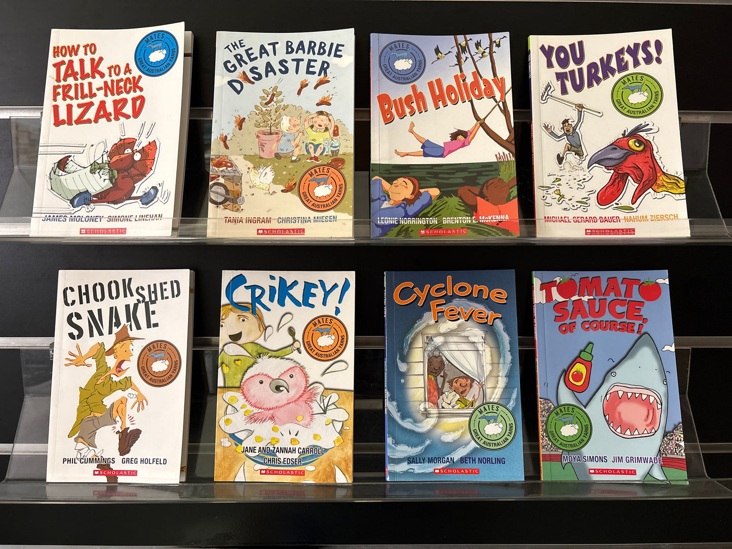 MATES Great Australian Yarns Series Selected Titles Bundle of 8 (Min. good condition)