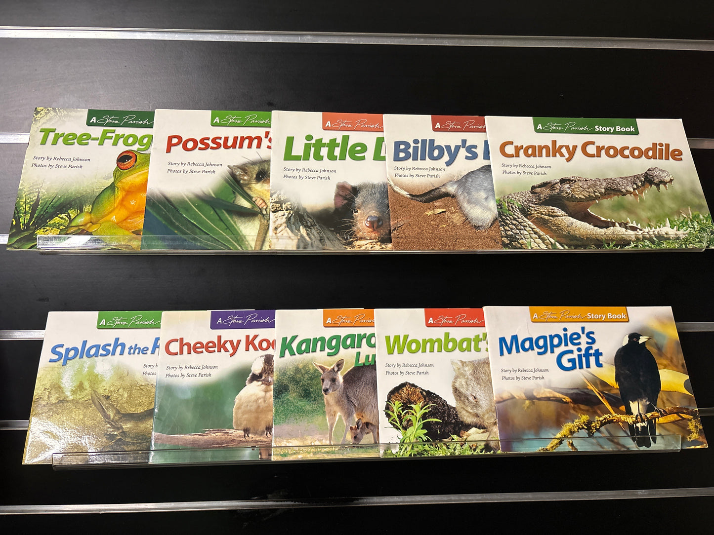 STEVE PARISH Story Books  Assorted Titles Bundle of 10 (Min. fair condition)
