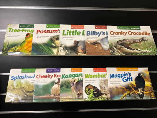 STEVE PARISH Story Books  Assorted Titles Bundle of 10 (Min. fair condition)