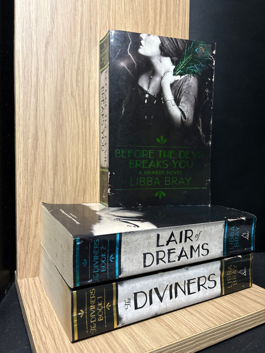 BRAY, Libba 'The Diviners' Complete Trilogy Bundle of 3 (Min. fair condition)