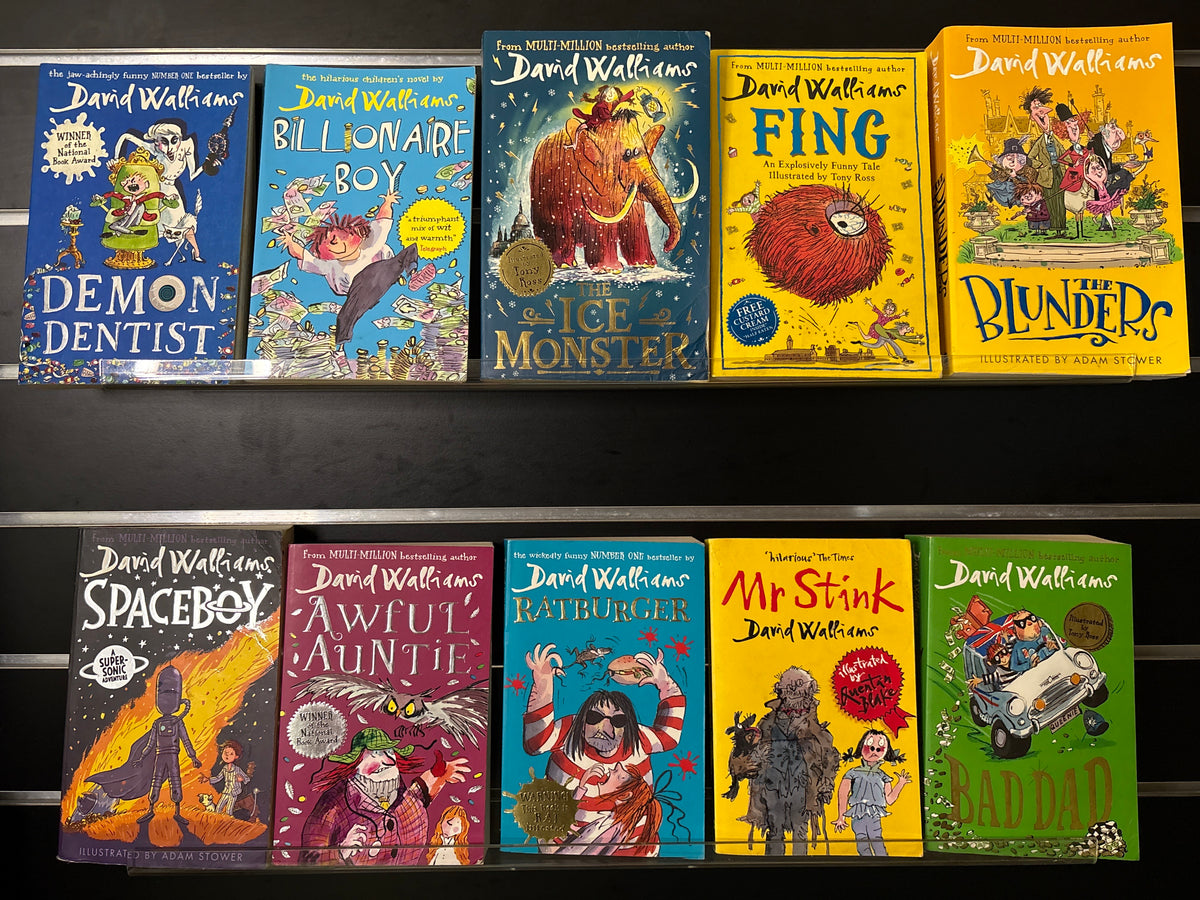 WALLIAMS, David Assorted Standalone Titles Bundle of 10 (Min. good condition)