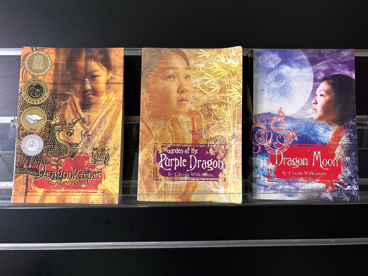 WILKINSON, Carole 'Dragon Keeper' Series Books #1-3 Bundle of 3 (Min. fair condition)