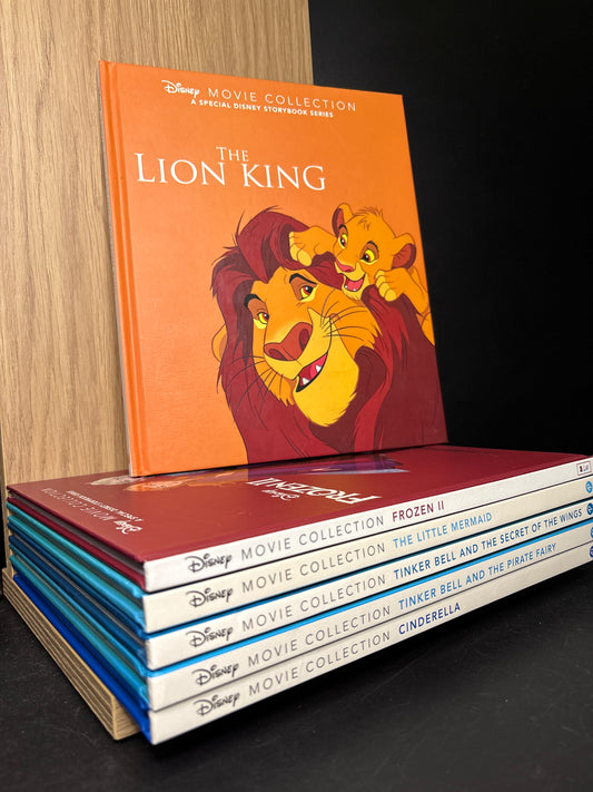 DISNEY MOVIE COLLECTION 'Storybook Series' Assorted Titles Bundle of 6 (Min. good condition)