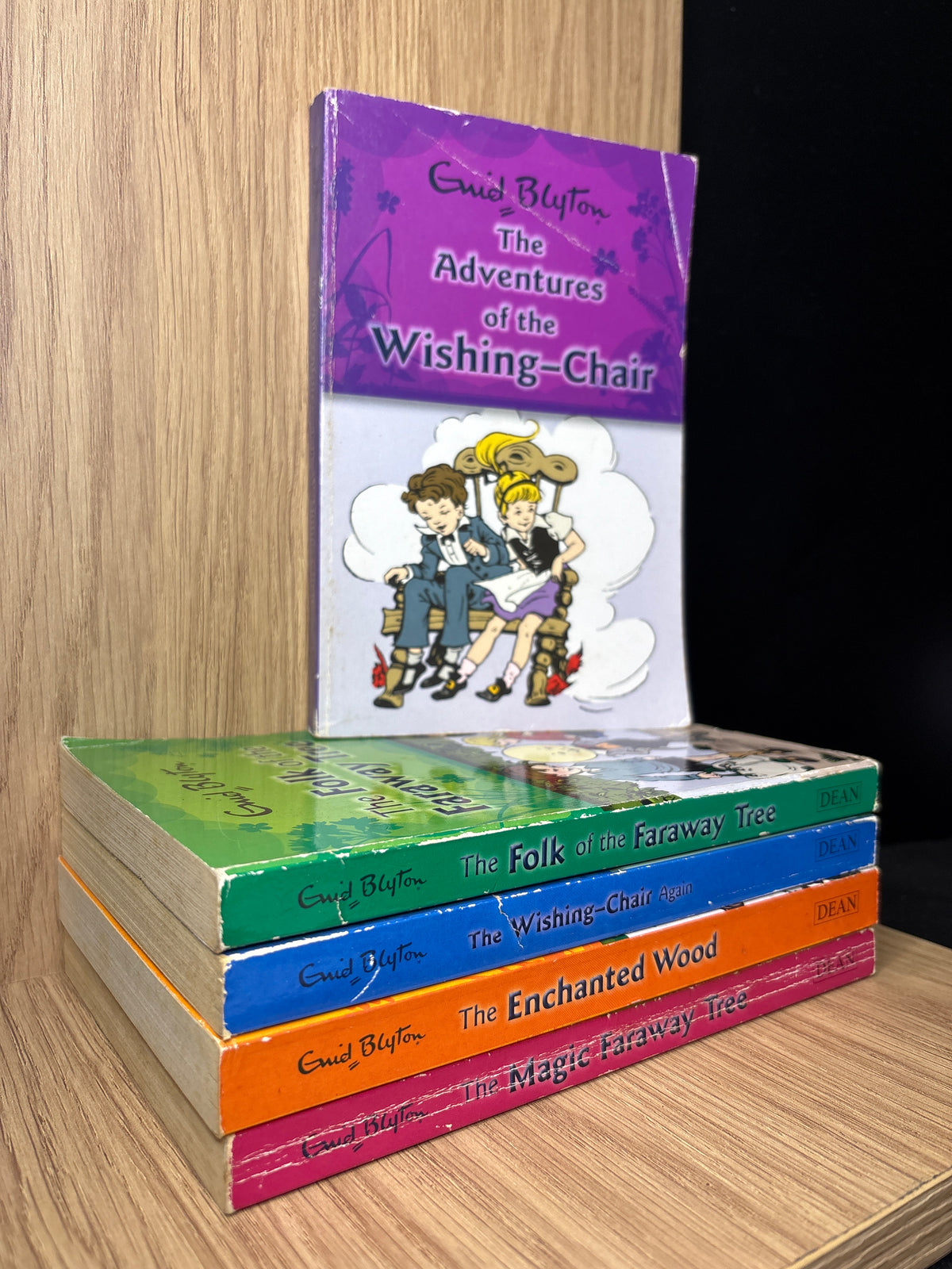 BLYTON, Enid 'Faraway Tree + Wishing-Chair' Series Bundle of 5 (Min. fair condition)
