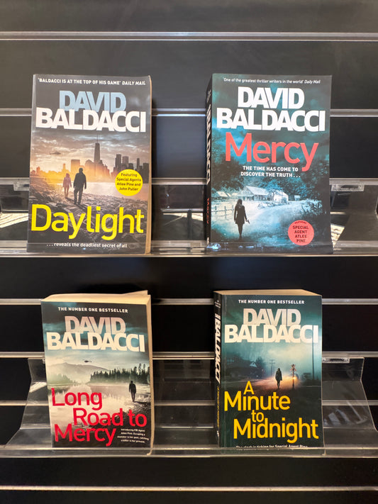 BALDACCI, David - Bundle of 4 - FULL Atlee Pine series (Min. fair condition)