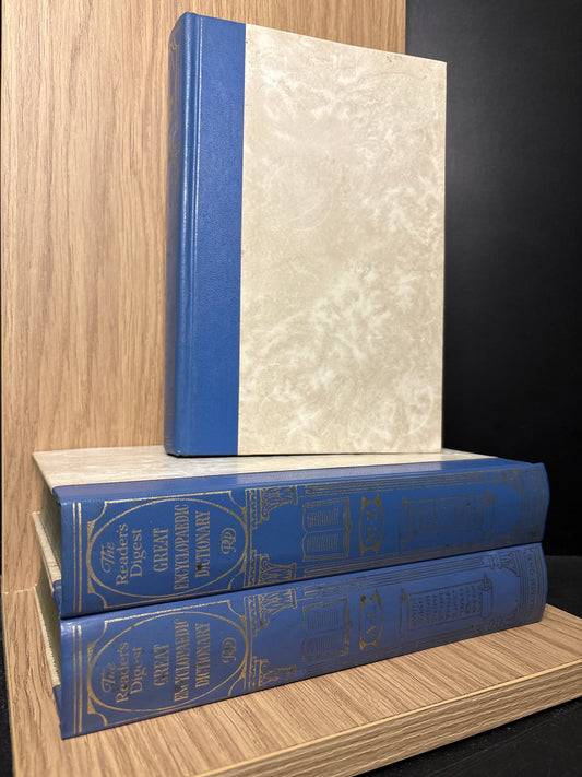 READER'S DIGEST 'Great Encyclopaedic Dictionary 1965' Complete set Bundle of 3 (Min. fair condition)