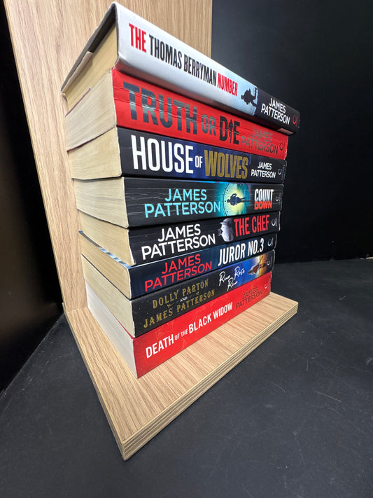 PATTERSON, James - Bundle of 8 Standalone Thriller Titles (Min. fair condition)