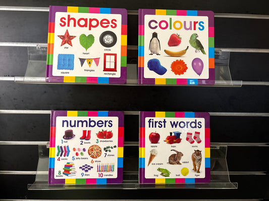 EARLY LEARNERS - Bundle of 4 - Assorted Picture Books (Min. As new condition)