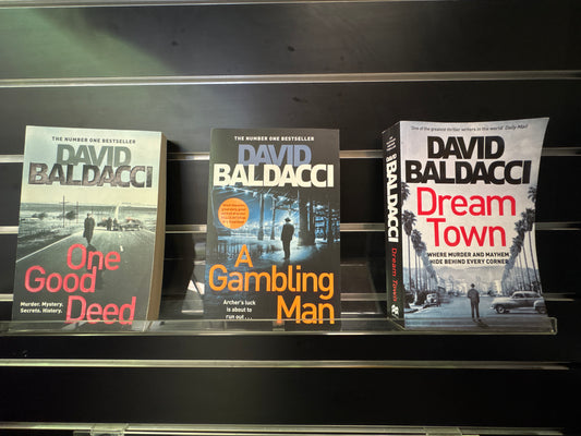 BALDACCI, David - Bundle of 3 - FULL Aloysius Archer Series (Min. Fair condition)