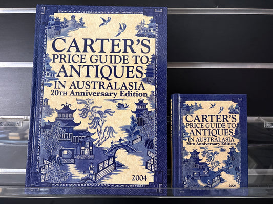2004 ALAN CARTER'S PRICE GUIDE TO ANTIQUES IN AUSTRALASIA- 20th Anniversary Edition (Min. As New condition)