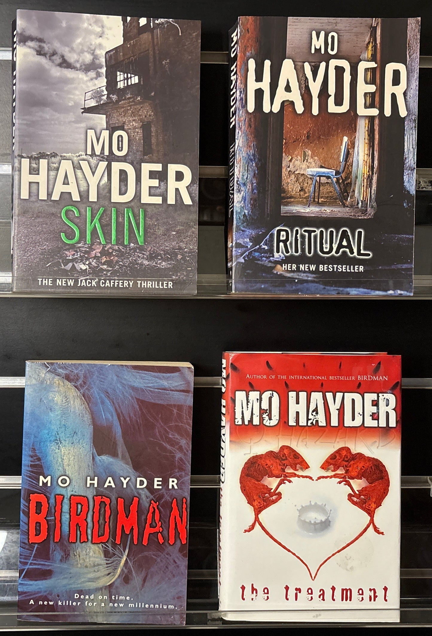 HAYDER, Mo 'Jack Caffern' Series #1 - 4 Bundle of 4 (Min. Fair Condition)
