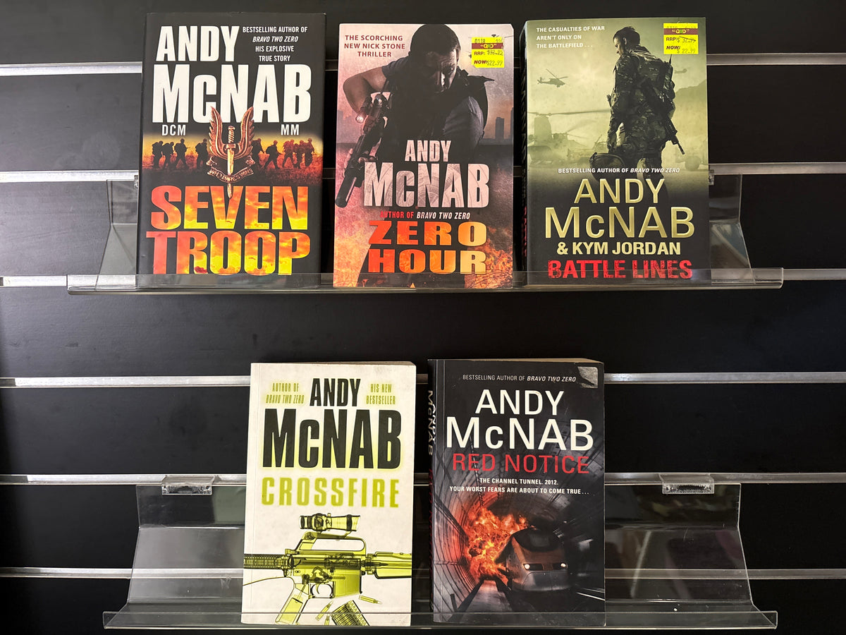 McNAB, Andy Assorted Standalone Titles Bundle of 5 (Min. fair condition)