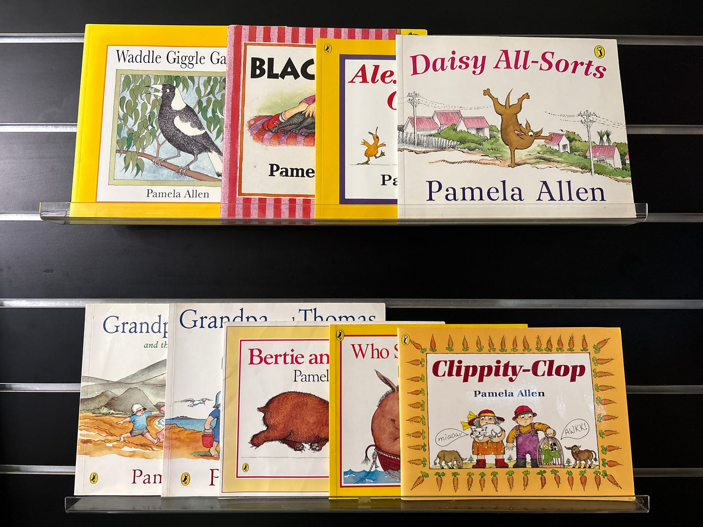 ALLEN, Pamela Assorted Titles Bundle of 10 (Min. fair condition)