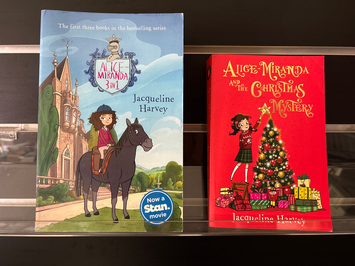 HARVEY, Jacqueline 'Alice-Miranda' Series  Bundle of 2 (Min. fair condition)