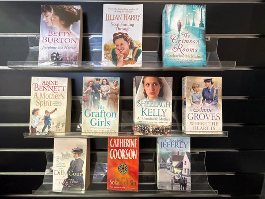 SELECTION of Historical Saga Titles - Bundle of 10 - Assorted Authors (Min. good condition)