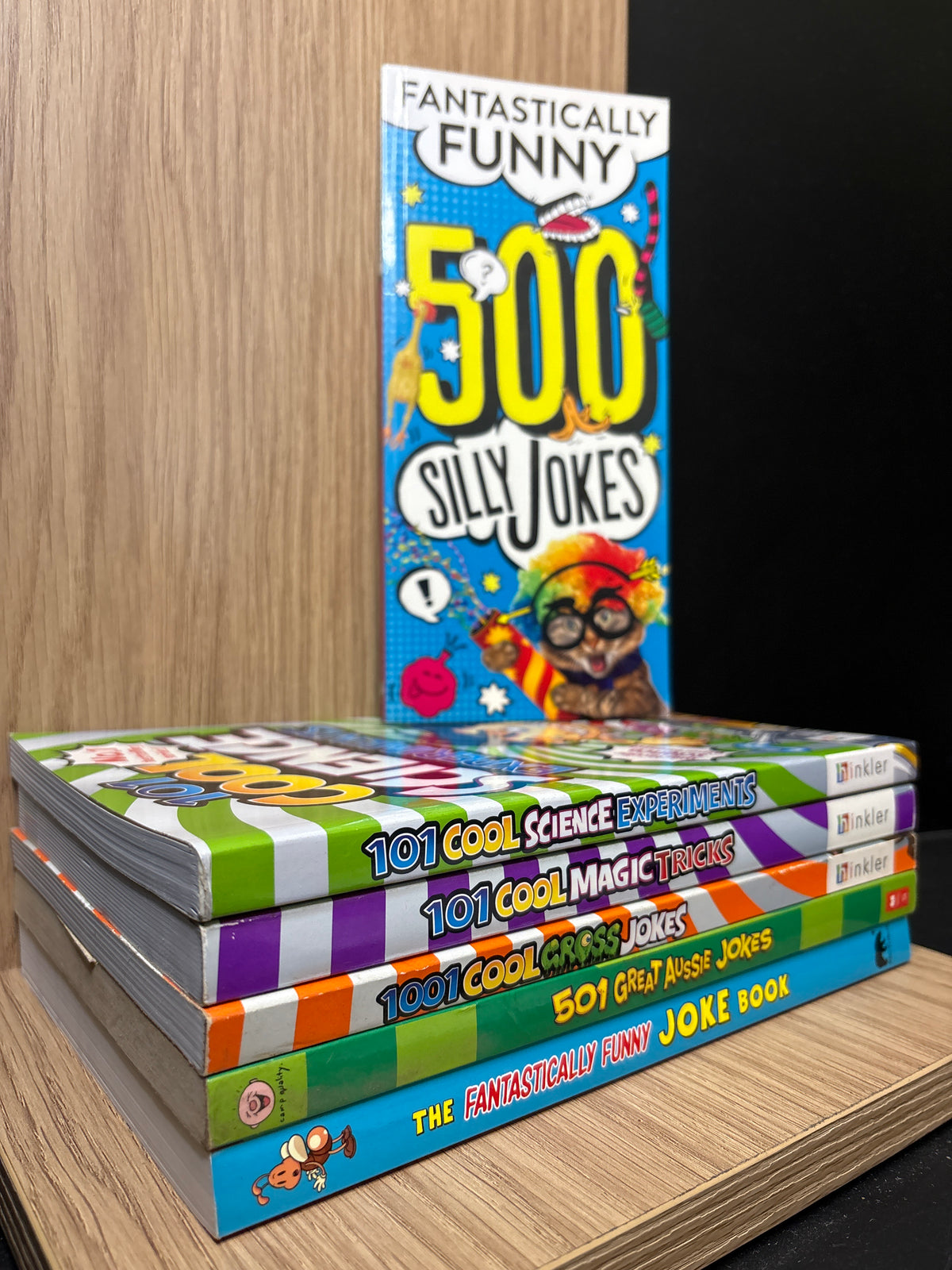 SINGLETON, Glen 'Cool Jokes' Assorted Standalone Titles + Bonus Titles Bundle of 6 (Min. fair condition)