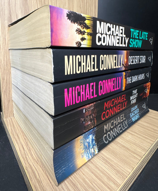 CONNELLY, Michael - 'Ballard and Bosch' Series Titles #1 - 5 (Min. fair condition)