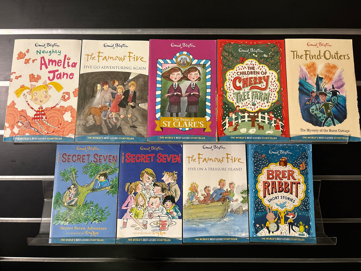 BLYTON, Enid Classic Collection Assorted Titles Bundle of 9 (Min. good condition)