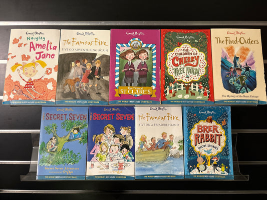 BLYTON, Enid Classic Collection Assorted Titles Bundle of 9 (Min. good condition)