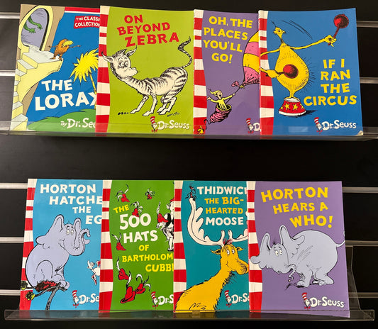DR SEUSS - Bundle of 8 Assorted Titles (Min. good condition)