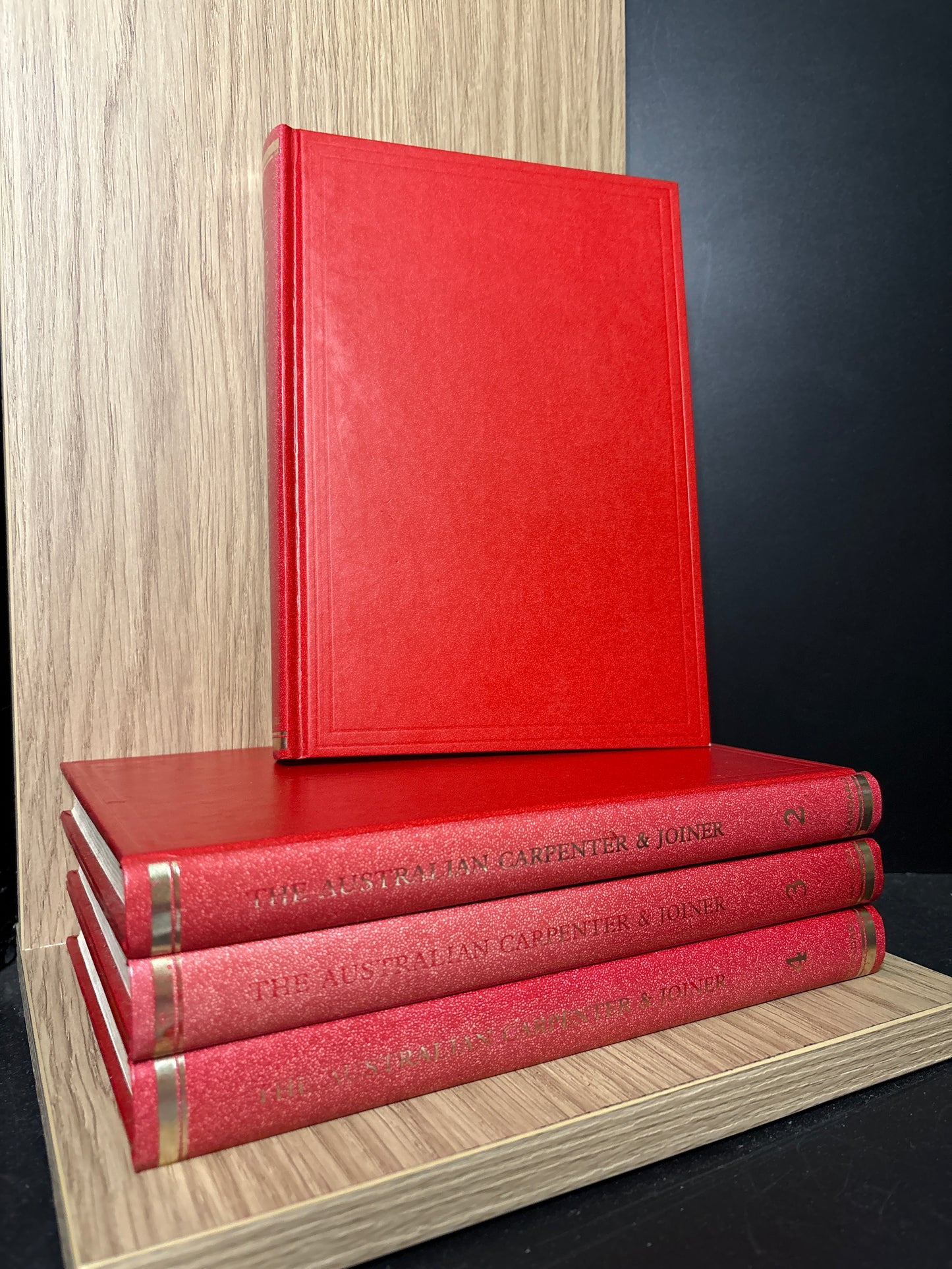 THE AUSTRALIAN CARPENTER & JOINER Complete Collection Vol 1-4 Bundle of 4 (Min. good condition)