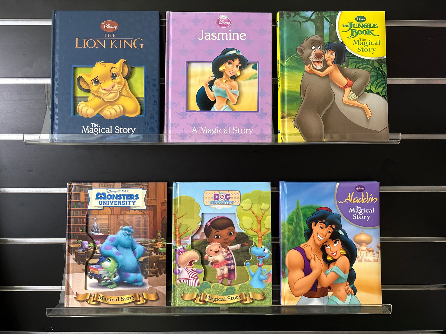 DISNEY & PIXAR 'Magical Story' Assorted Titles Bundle of 6 Titles (Min. fair condition)