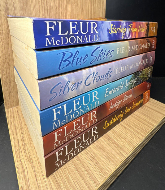 McDONALD, Fleur 'Detective Dave Burrows' Assorted Titles Bundle of 6 (Min. fair condition)