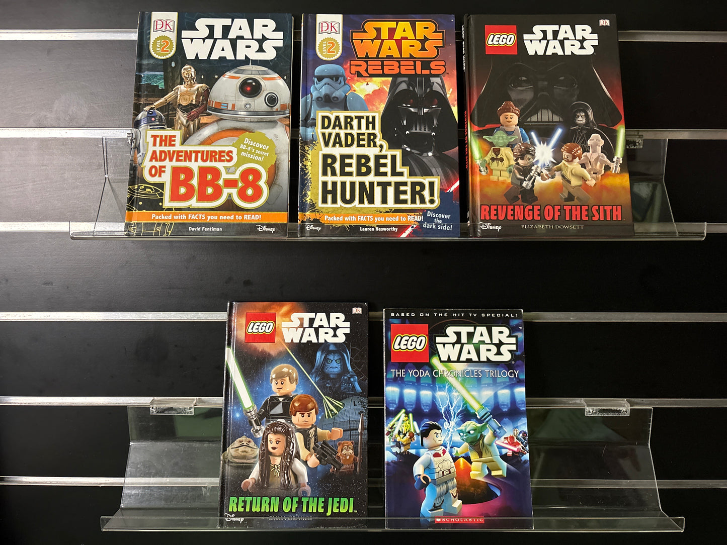 STAR WARS Assorted Standalone Titles Various Authors Bundle of 5 (Min. good condition)