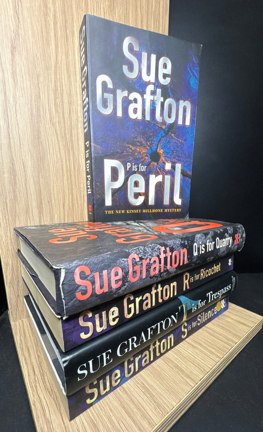 GRAFTON, Sue 'Kinsey Millhone' Series Titles P - T Bundle of 5 (Min. fair Condition)