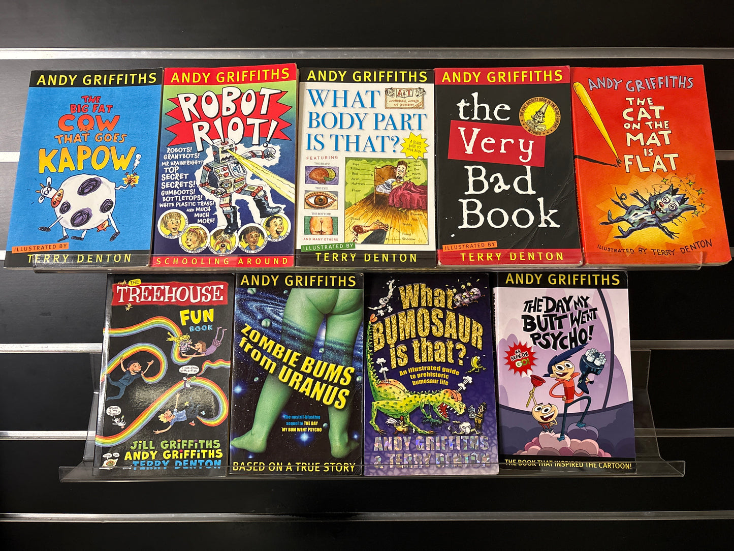 GRIFFITHS, Andy Assorted Standalone Titles Bundle of 9 (Min. Fair condition)