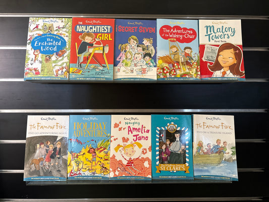 BLYTON, Enid - Bundle of 10 - Assorted Titles (Min. fair condition)